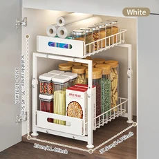 리프팅 및 퍼밍 풀아웃 바구니, 02 White