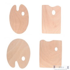 디프윈 우드 팔레트 미술용 수채화, 사각 - 소