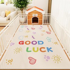 에스이스타 강아지미끄럼방지장판, 1개, 해피 큐트 퍼피 KB B