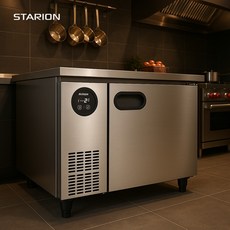 [스타리온] 업소용 테이블냉장고 스타리온 SR-T09ESEMC. W900 냉장