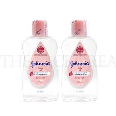 존슨즈베이비 오일, 125ml, 2개