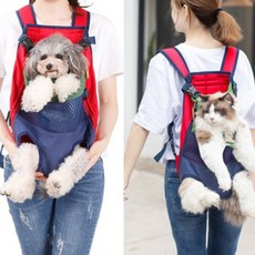 켈리몰 중현견포대기 강아지 슬링백 이동가방, 그레이, 1개