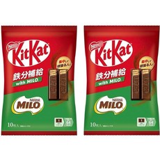 키트 컷 철분 보급 with MILO 10장×2봉 마고코로 익스프레스 자재로 배송, 1개, 1g