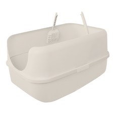 한큐뚝딱 고양이 자이언트 화장실 평판형, 크림, 1개