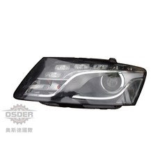 奧斯德 VAG 8R0998029K 適用於 2009-2012年 Audi Q5 頭燈 德國原廠, 1個, 左-駕駛座