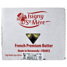 코스트코 이즈니 프랑스 프리미엄 가염버터 컵 600g(10g x 60개), 60개, 10g