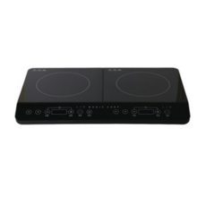 매직쉐프 터치식 타이머기능 차일드락 인덕션 2구 3500W, 프리스탠딩, 2구 LMIR-KP3500BK