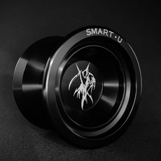 요요 묘기용 선수용 초보자 입문용 회전 장난감 어린이 성인 취미 타임슬립 전문 베어링 고속, 1개, 검정색 사신 (초보자용)