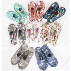 퀼트 덧신 면 여성 거실 어린이집 유치원 고급 실내화