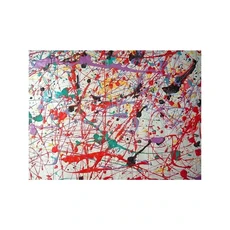 추상 잭슨 폴락 유명한 작품 포스터 및 인쇄 낙서 캔버스 회화 벽 예술 그림 거실 홈 장식, 01 30x40cm no frame, 13 12