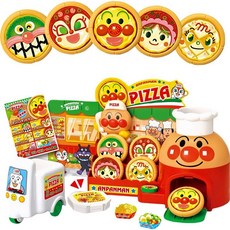 호빵맨 빵집 쿠키 장난감 주방 소꿉놀이 카운터 아이스크림, 1개, 피자집