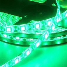 자동차 LED바 엠비언트 라이트 무드등 그린 5V 50cm, 1개