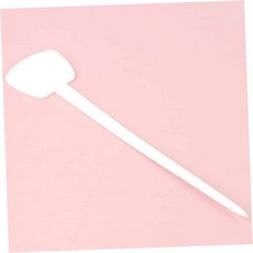 실리콘 화분표찰 원예용품 식물이름표 가든마커 화이트 긴손잡이 베이킹도구 주방용품, 일자형