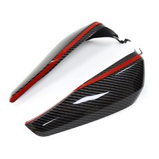 오토바이 다리 커버 윈드 디플렉터 보호 다리 야마하 XMAX300 XMAX300 2023 2024 2025 다리 가드 앞유리, [04] Carbon fiber, 1