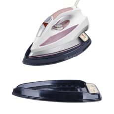 국산 다리미 받침대 눌어붙음 방지 뜨거운 다리미 받침 거치대, 블랙(검은색)