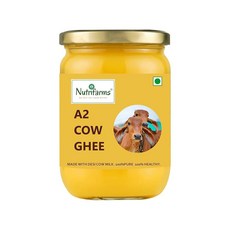 Nutrifarm A2 Cow Ghee 500ml 뉴트리팜 A2 카우, 1개