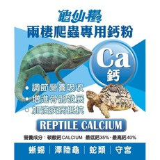 帥哥水族【JS 絕色】【龜仙糧 REPTILE CALCIUM 鈣粉100g】鈣粉 澤龜 陸龜 蜥蜴 蛇 兩棲 爬蟲, 1個