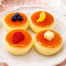 UB toy 쫀득쫀득 수플레 팬케이크 KC인증 베이커리 말랑이, 랜덤, 2개