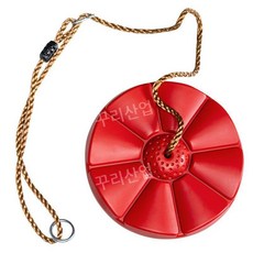 짚 라인 원형 좌석 그네 보드 로프 장비