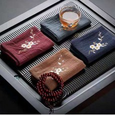 다도 찻잔 티타올_rl, 1개, 네이비 19x27cm