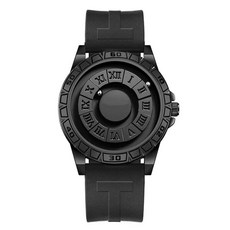 시각장애인 손목시계 맹인 점자 블랙 구슬 마그네틱 블랙, 1, B. 블랙