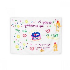생일파티 현수막 스케치 생일축하 배너 가랜드 생일 가렌다 꽃가+그래Shop, 빠른배송