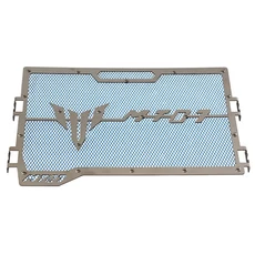 Yamaha MT07 FZ-07 스테인레스 스틸 그릴 커버에 적합한 오토바이 라디에이터 가드 2022-2014 2022 2018, 03 sky blue