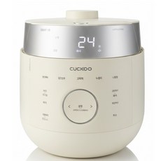 쿠쿠 2기압 트윈프레셔 마스터셰프 10인용 압력밥솥, CRP-LHTR1010FGIM, 그레이스아이보리