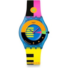 Swatch 스와치 Skin 클래식 Biosourced 남녀공용 캐주얼 시계 쿼츠 방수 패션 손목시계 471316