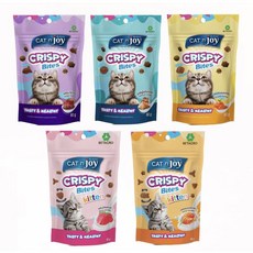 喵饗 貓咪脆餅，酥脆口感，多種口味選擇，貓咪健康零食, 60g, 3個, 綜合口味組