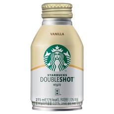 [올쇼유]스타벅스 더블샷 바닐라, 275ml, 12개
