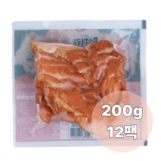 [DBM] [재구매율best] 참나무 훈연 훈제닭다리 슬라이스, 12개, 200g