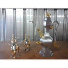 泓展工藝 錫一壺三杯 錫器 敬神 擺宴, 1個, 整套, N/A