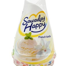 日本小林製藥 Sawaday Happy 室內芳香劑 車用芳香 居家除臭, 1個, 法式香草_芳香劑)小林製藥