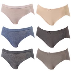 물랑루즈 밀레나 인팅 노라인 위생팬티 6종세트