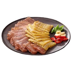 [TTP INC] 영양소 풍부한 건강야식 술안주 식사접대 이레밥상 돈피편육 2종/대용량 구성, 2세트, 540g