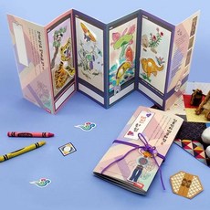 움직이는 병풍화첩 - 전통민화, 단품