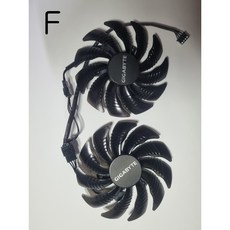 기가바이트 GTX1060 RX570 RX580 RTX2060 그래픽카드 팬 수리 교체 쿨러 T129215SU