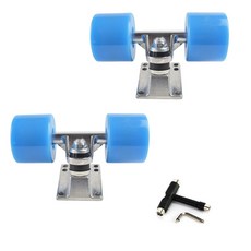 스케이트보드 휠 및 트럭 실링 휠 및 트럭 휠 롱보드 트럭 휠, 파랑색