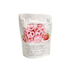 딜라이트 프로젝트 저당 딸기요거트 프레첼, 3개, 80g