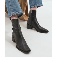 솔트앤초콜릿 슬림 스퀘어 토 앵클부츠 412246004 5.5cms 358251