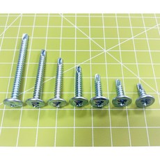 大頭華司鑽尾螺絲, 1個, 8#*3/4"(2 PCS)