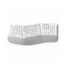 ENVY [VCMTDPYX]인체공학 키보드 화이트 ERGO WAVE EW3(1개입), 개 1개입/FREE