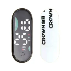 미니 전기 자동차 시계 LED 무브먼트 터치 발광 오토바이 방수 휴대용 시간 모토 대시보드, 02 K