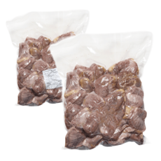 삶은 돼지볼살 통살 국밥용 수육용 미국산 보쌈고기, 기본, 2kg, 2개