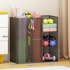운동기구 수납 소도구 바벨 보관대 실내자전거 보관함, 클래식블랙 다기능 B, 1개, 1g