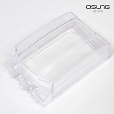 오성스토어 원스탑 안전 콘센트 방수커버, 투명, 1개