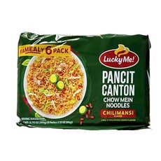 LM 6P Pancit Canton Chilimansi 럭키미 판싯칸톤 칠리만시(60g*6), 1개