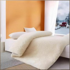 호주 순양모 매트리스 호주순양털매트리스 밀림방지패드 호주 순모 매트리스 보호매트 부드럽고 접기 편하며 호텔 호텔 매트리스 축열보온/융단, 웜미카 [뽀송뽀송한 캐시미어 1초간 온도 상승]