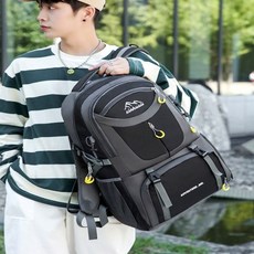 등산가방 감압 경량 대용량 아웃도어 백팩 5D입체 60L, ONE, 네이비